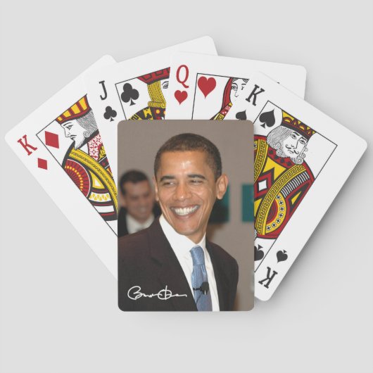 Jeu De Cartes Barack Obama (dos)