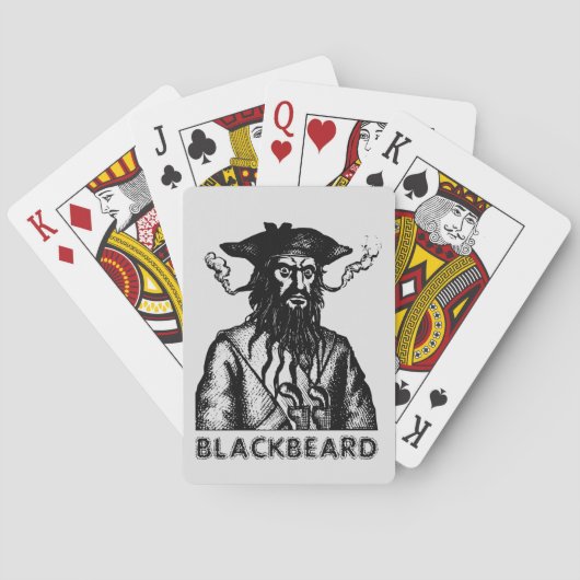 Jeu De Cartes Barbe noire (dos)