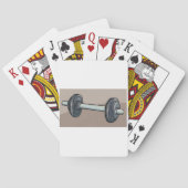 Jeu De Cartes Barbell Weightlifting Gym Fitness Lover (dos)