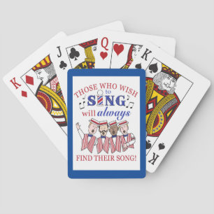 Jeu De Cartes Barbershop Quartet Jouer des cartes