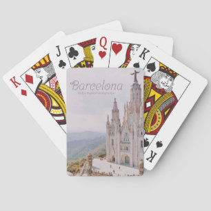 Jeu De Cartes Barcelone Temple Expiatoire du Sacré-Cœur d'Espagn