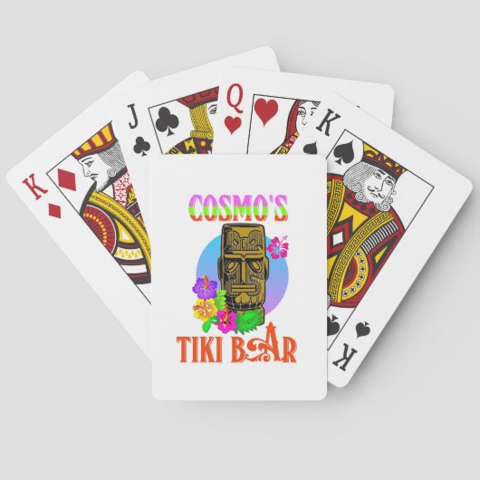 Jeu De Cartes Barre de Tiki de Cosmo (dos)