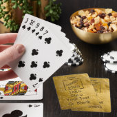 Jeu De Cartes Barre d'or (In Situ)