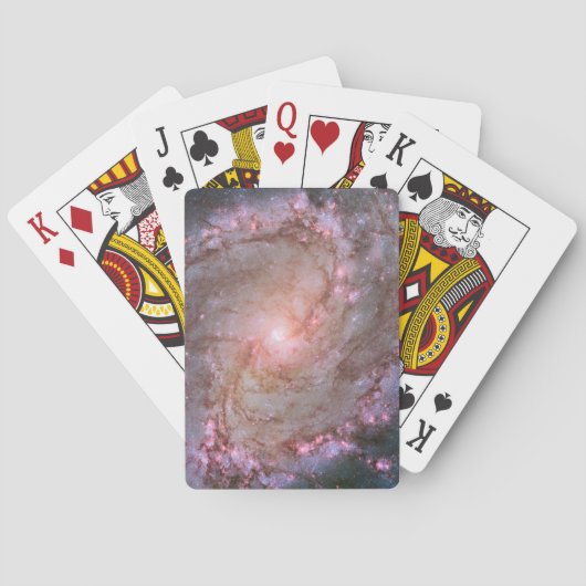 Jeu De Cartes Barred Spiral Galaxy Messier 83. (dos)