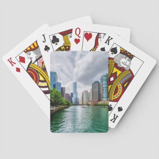 Jeu De Cartes Bas Chicago (dos)
