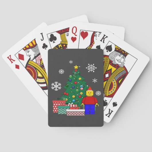 Jeu De Cartes Baseball d'arbre de Noël (dos)