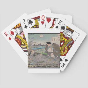 Jeu De Cartes Basho & Citation Célèbre