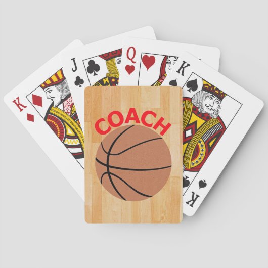 Jeu De Cartes Basketball Coach Vélos Playing Cartes Decks (dos)