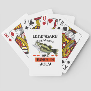 Jeu De Cartes Bass Masters Juillet