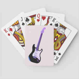 Jeu De Cartes Basse Guitare, Music Poker Jouer Cartes