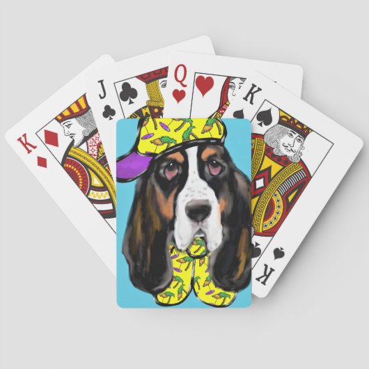 Jeu De Cartes Basset Hound (dos)