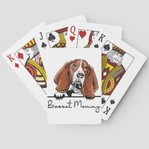 Jeu De Cartes Basset Hound maman