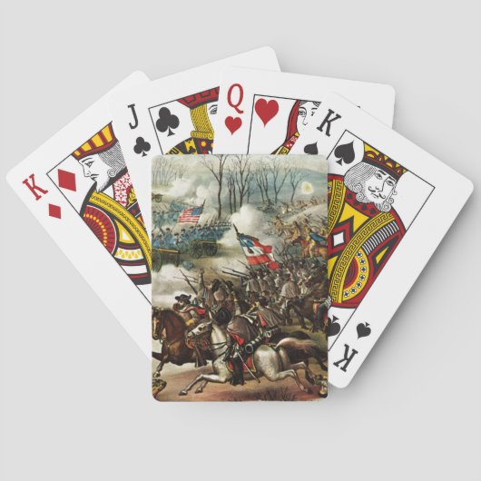 Jeu De Cartes Bataille de Pea Ridge (dos)