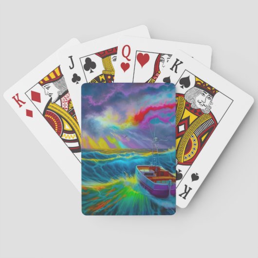 Jeu De Cartes Bateau Artsy (dos)