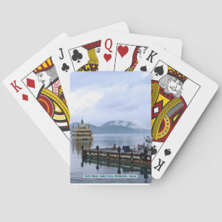 Jeu De Cartes Bateau de ferry, Lac Toya, Hokkaido, Japon
