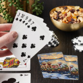 Jeu De Cartes Bateau de Noël de Caniche Fêtes (In Situ)
