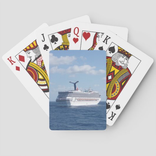 Jeu De Cartes Bateau en mer (dos)