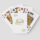 Jeu De Cartes Be Yourself Poker Cards (dos)