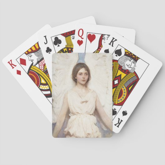 Jeu De Cartes Beau ange (par Abbott Handerson Thayer) (dos)