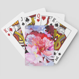 Jeu De Cartes Beau bouquet de fleurs