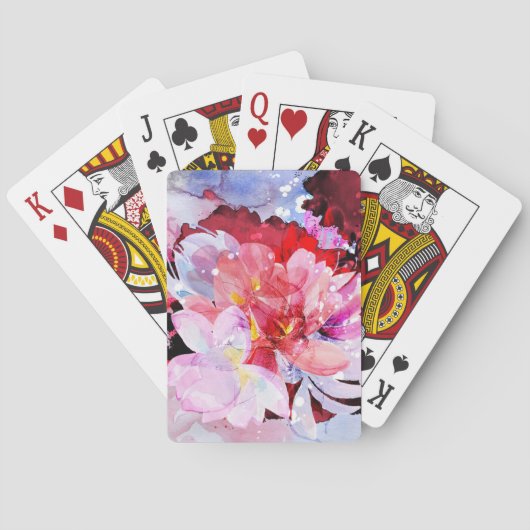 Jeu De Cartes Beau bouquet de fleurs (dos)