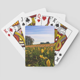 Jeu De Cartes Beau champ de tulipes, Oregon