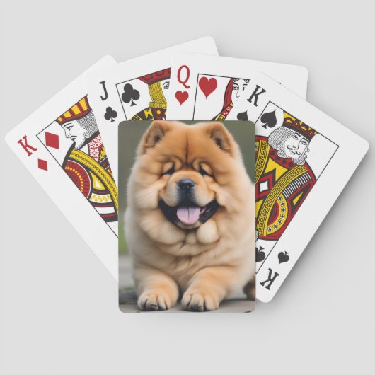 Jeu De Cartes Beau Chow Chow Chow (dos)