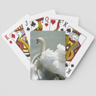 Jeu De Cartes Beau cygne blanc