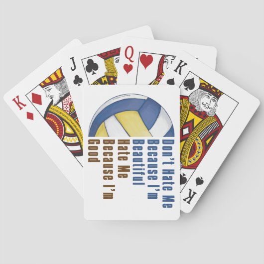 Jeu De Cartes Beau Im Beau Volley-ball (dos)