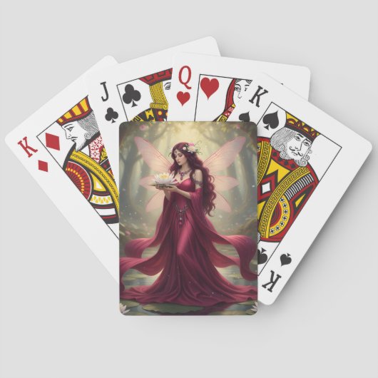 Jeu De Cartes Beau Juillet Ruby Fairy (dos)