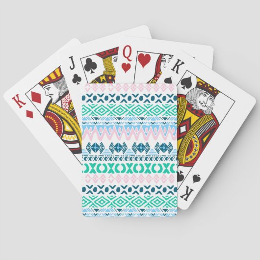 Jeu De Cartes Beau pastel motif (dos)