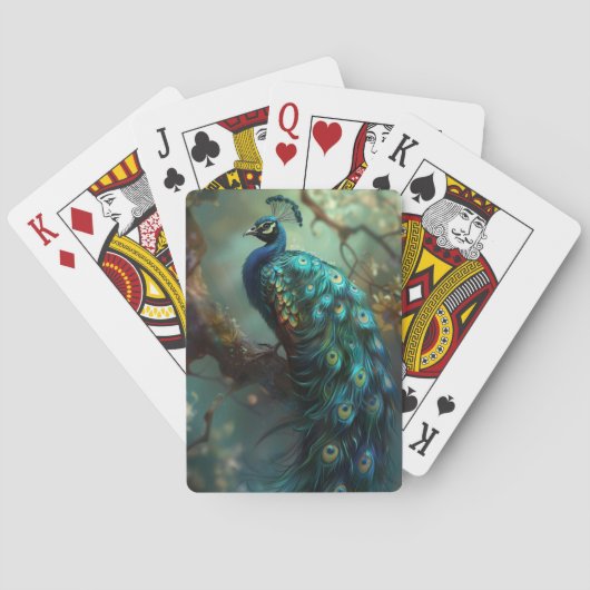 Jeu De Cartes Beau Peacock (dos)