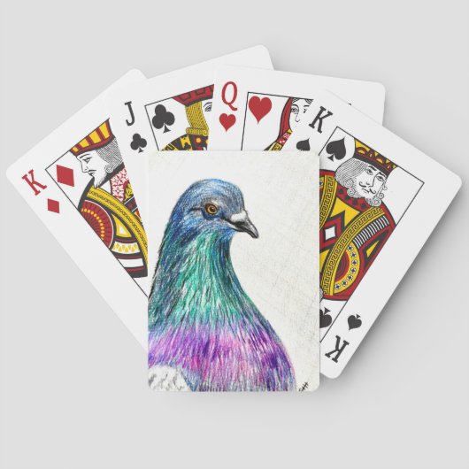 Jeu De Cartes Beau Pigeon (dos)