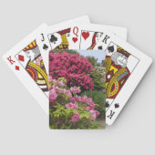 Jeu De Cartes Beau Rhododendron rose fleurit Floral (dos)