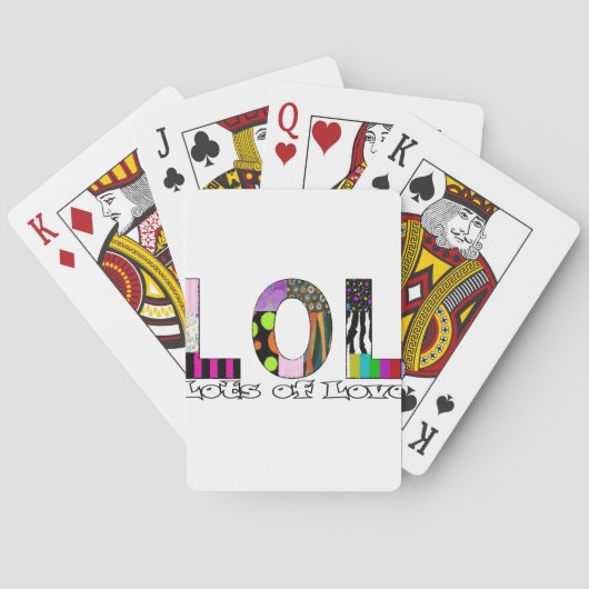 Jeu De Cartes Beaucoup d'amour (dos)
