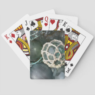 Jeu De Cartes Beaucoup de flotteurs de pêche en verre, Alaska