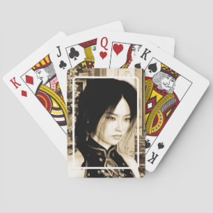 Jeu De Cartes Beauté asiatique