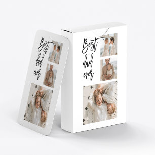 Jeu De Cartes Beauté Collage photo Meilleur papa Jamais Cadeau