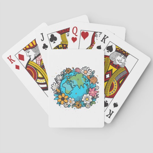 Jeu De Cartes Beauté de la Terre (dos)