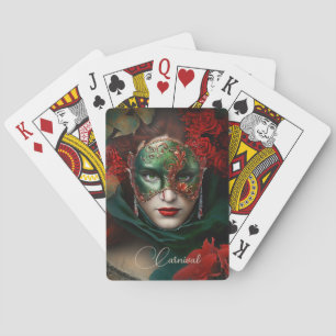 Jeu De Cartes Beauté du carnaval vénitien