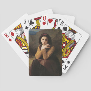 Jeu De Cartes Beauté réfléchissante (Mignon Pensive) 1869 Bougue