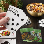 Jeu De Cartes Beautiful Monarch Butterfly Bicycle Playing Cards (In Situ)