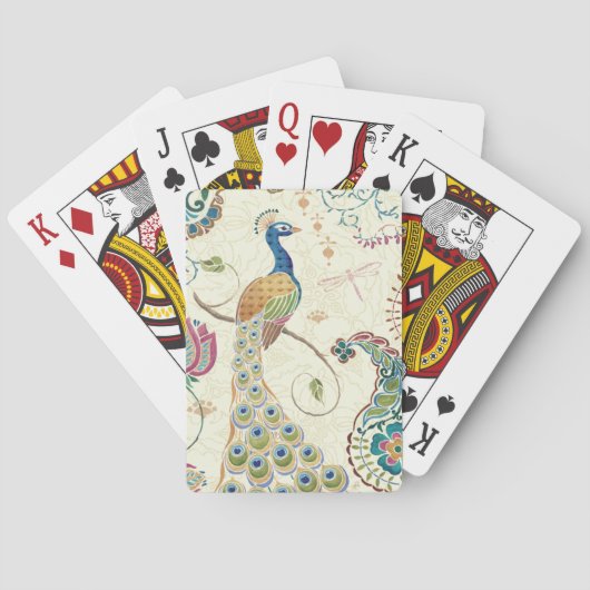 Jeu De Cartes Beautiful Peacock (dos)