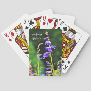 Jeu De Cartes Beautiful Purple Wildflowers Blooming in Canada