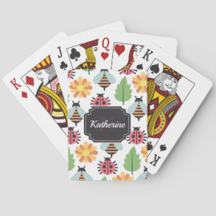 Jeu De Cartes Beaux Animaux de Jardin