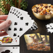 Jeu De Cartes Bébé Deer Fawn Forest Photo (In Situ)