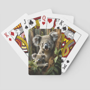 Jeu De Cartes Bébé Koala Ours et maman