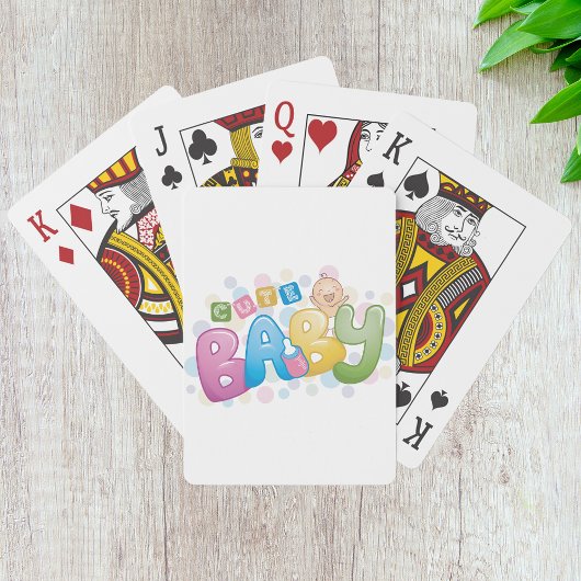 Jeu De Cartes Bébé mignon cartes de jeu