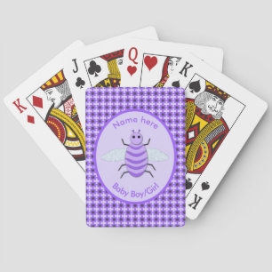 Jeu De Cartes Bébé mou Bee Genre Révéler Neutre Personnalisé