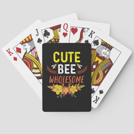 Jeu De Cartes Beekeeper Art Cute Bee Whesome (dos)